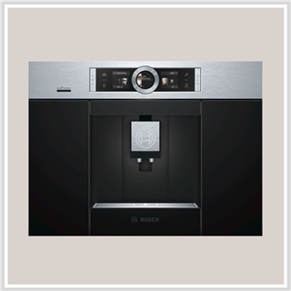 Máy pha cà phê Bosch HMH.CTL636ES6  | Máy pha cà phê âm tủ, kết nối Home Connect, Series 8